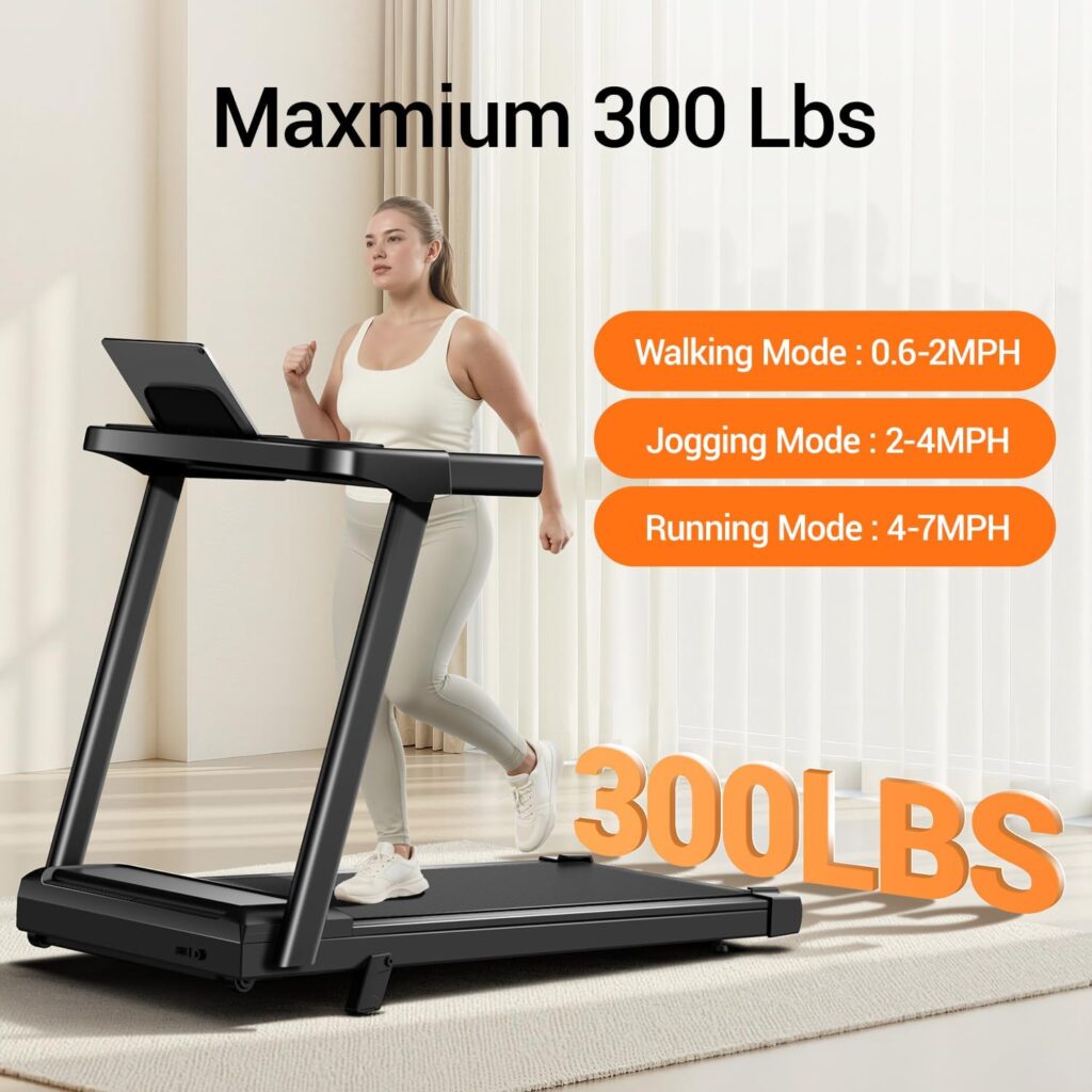 LONTEK 3-in-1 Treadmill 300lbs